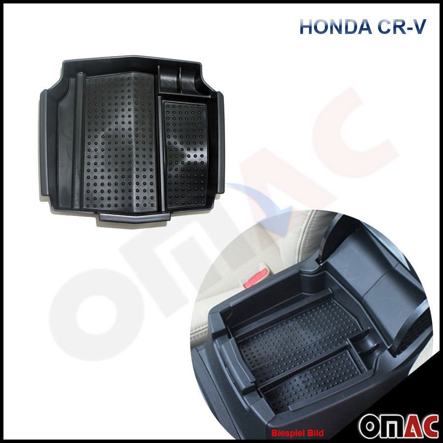 Armrest storage box central storage box black for Honda CR-V IV 2012-2019 - Omac Shop GmbH