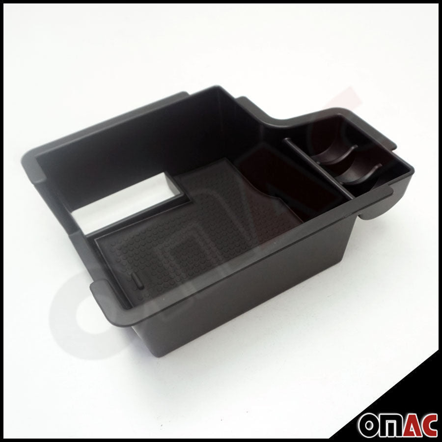 Armrest storage box central storage box black for Skoda Octavia 2012-2019 - Omac Shop GmbH