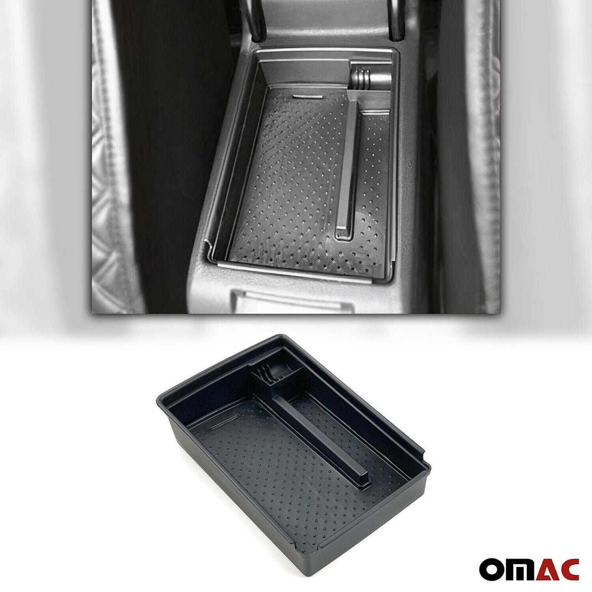 Armauflage Ablagebox Zentrale Storage Box Schwarz für VW Jetta 2010-2014 - Omac Shop GmbH