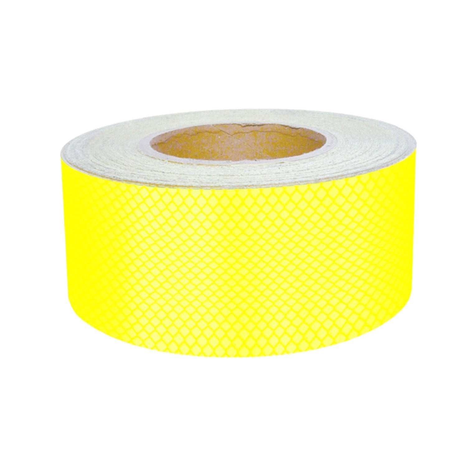 Aufkleber Reflektor Selbstklebeband Streifen Reflektierende Gelb 50Mx5cm - Omac Shop GmbH