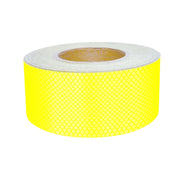Aufkleber Reflektor Selbstklebeband Streifen Reflektierende Gelb 50Mx5cm - Omac Shop GmbH