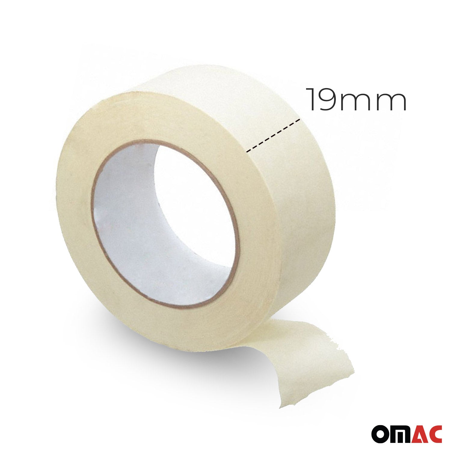 Aufkleber Reflektor Selbstklebeband Streifen Reflektierende Weiß 19mm x 50M - Omac Shop GmbH
