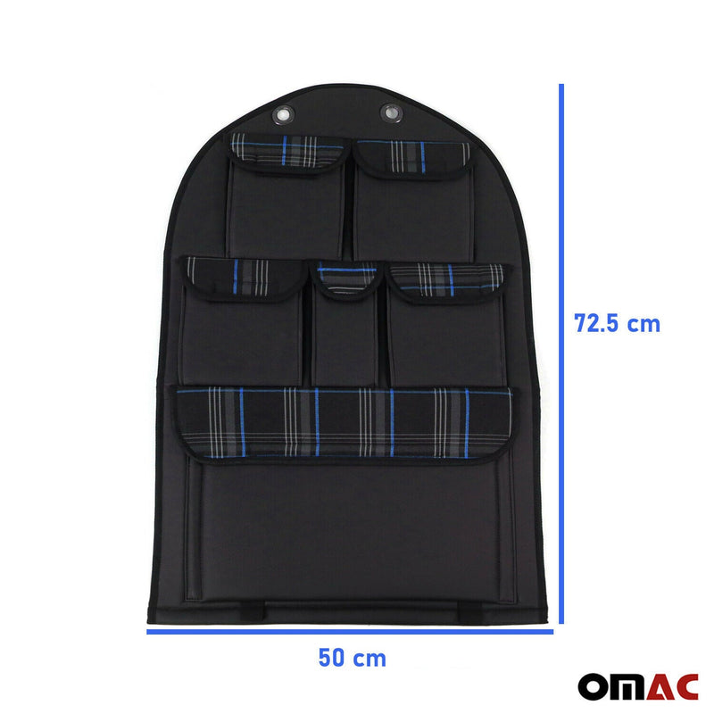 Autositz Organizer Rucksitztasche Organizer mit Tasche für VW T5 2003-2015 Blau - Omac Shop GmbH