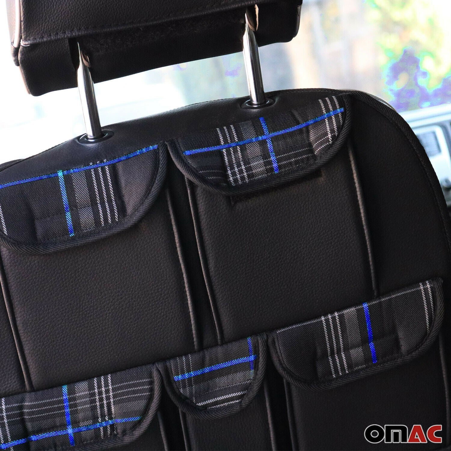 Rücksitztasche Sitz Organizer Fahrersitz 2 Fächer passend für VW T5 T6