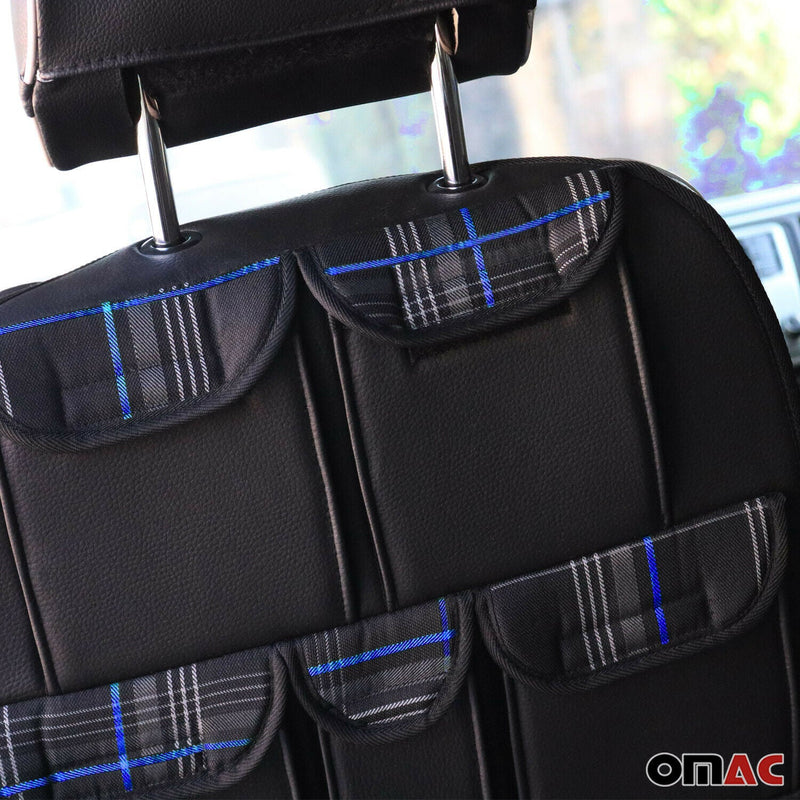 Autositz Organizer Rucksitztasche Organizer mit Tasche für VW T5 2003-2015 Blau - Omac Shop GmbH