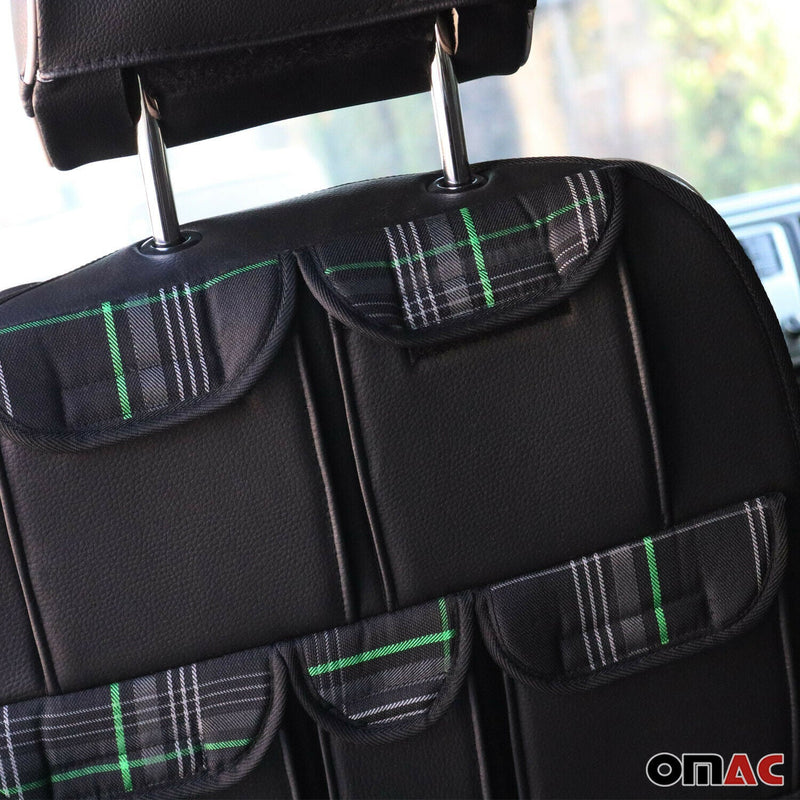 Autositz Organizer Rucksitztasche Organizer mit Tasche für VW T5 2003-2015 Grün - Omac Shop GmbH