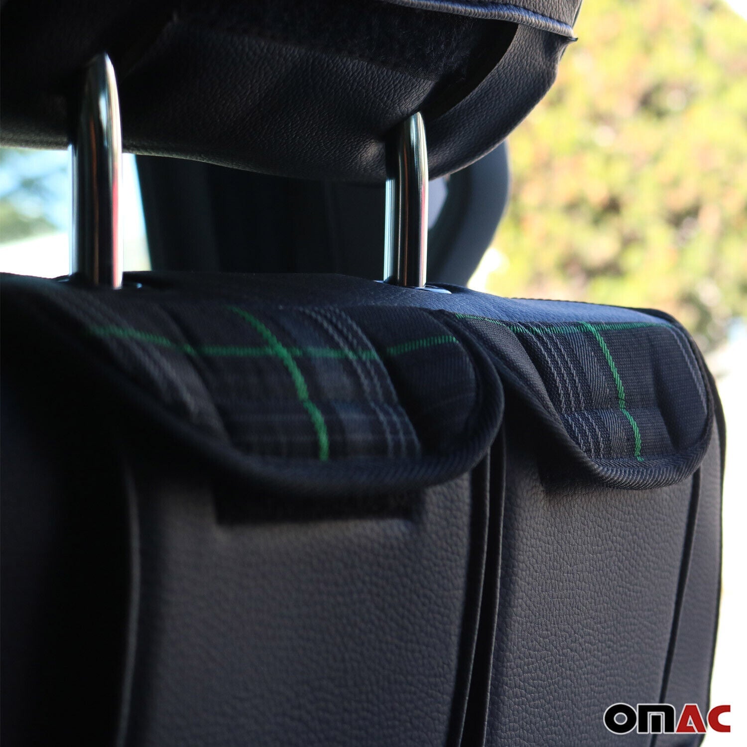 Autositz Organizer Rucksitztasche Organizer mit Tasche für VW T5 2003-2015 Grün - Omac Shop GmbH