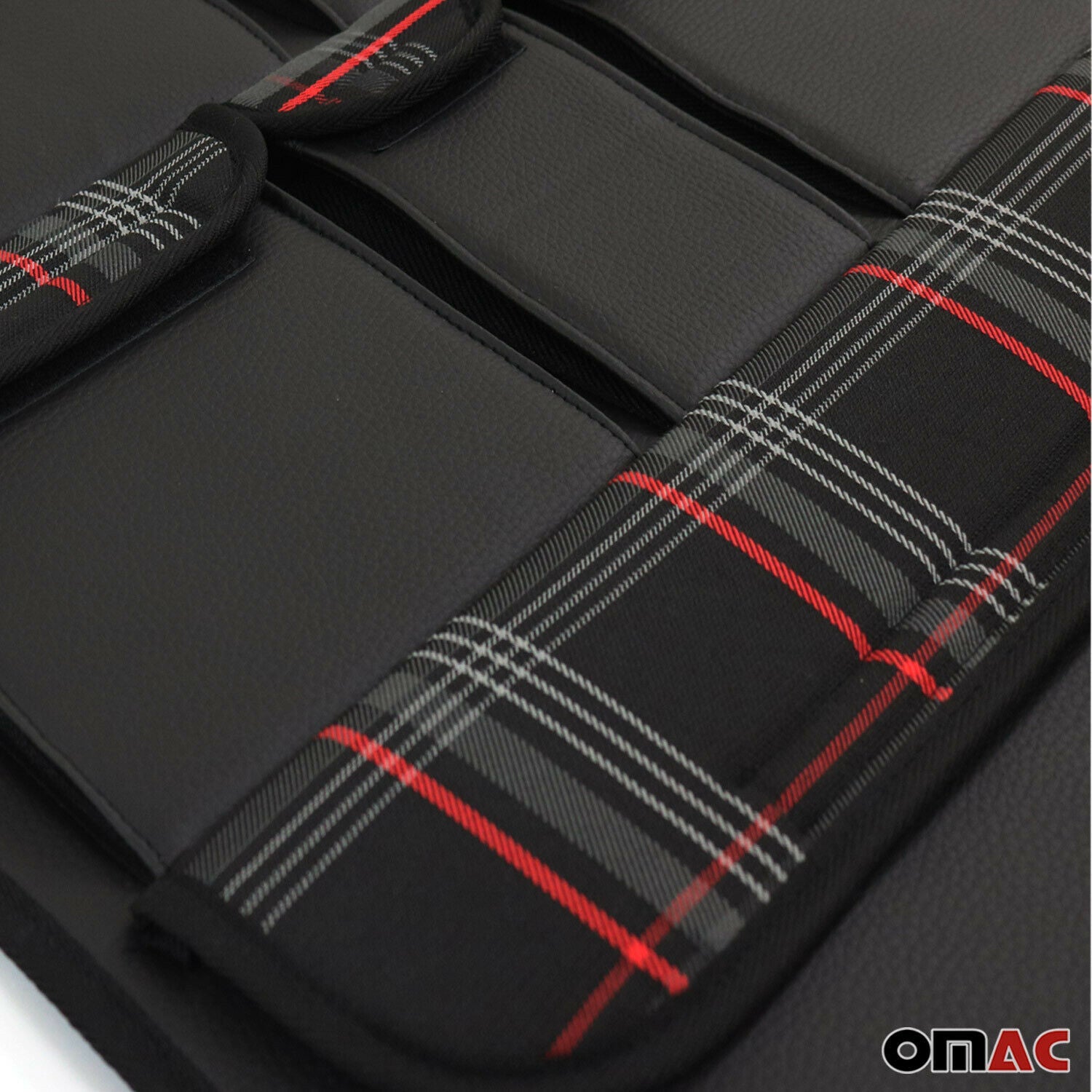Autositz Organizer Rucksitztasche Organizer mit Tasche für VW T5 2003-2015 Rot - Omac Shop GmbH