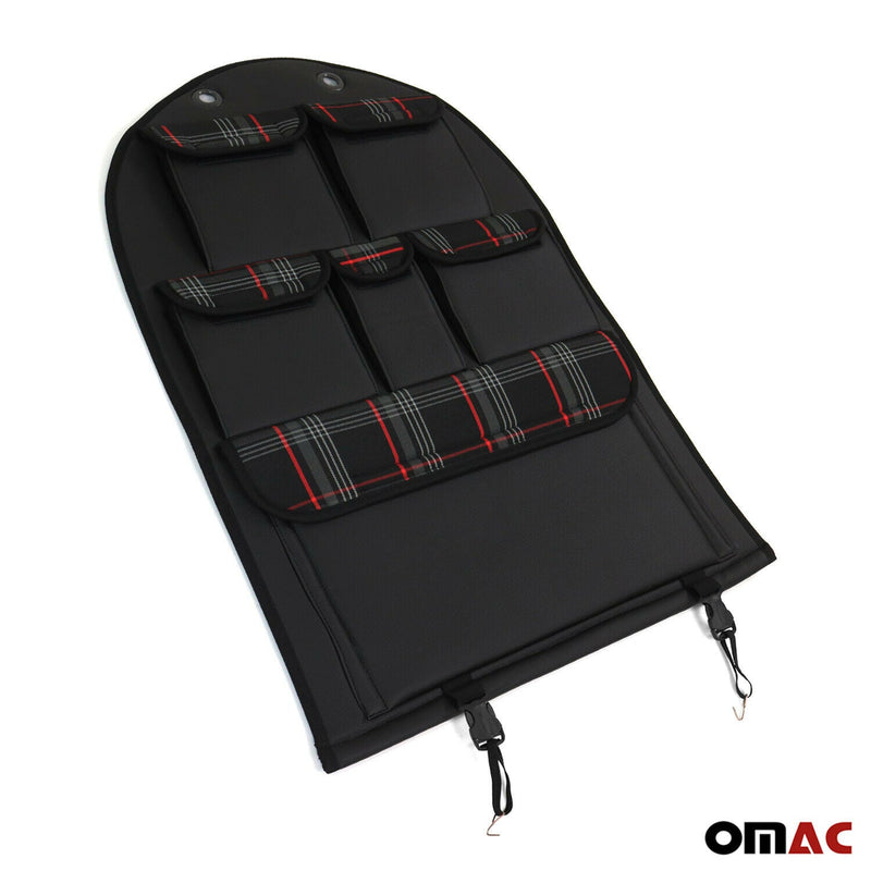 Autositz Organizer Rucksitztasche Organizer mit Tasche für VW T5 2003-2015 Rot - Omac Shop GmbH