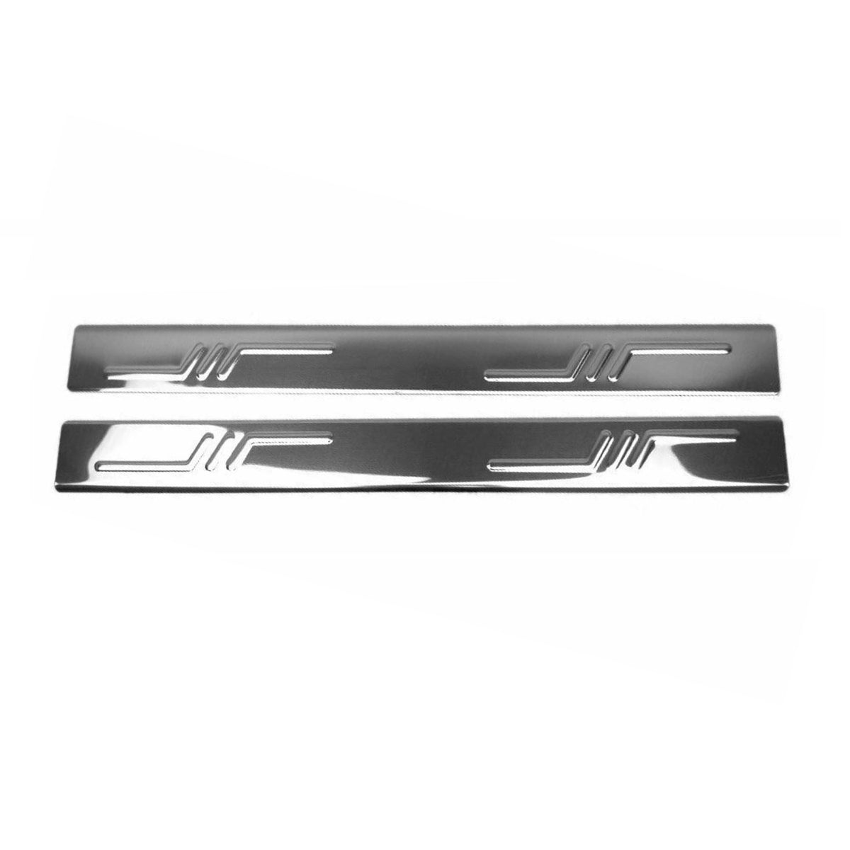 Einstiegsleisten Türschweller für Hyundai Coupe 1996-2009 Edelstahl Silber 2tlg