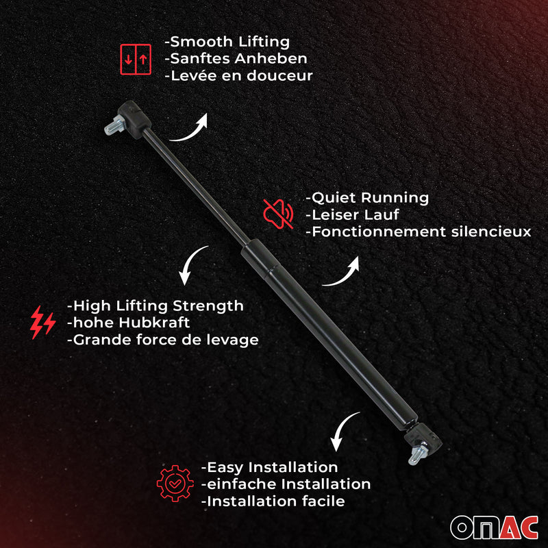 2x Heckklappendämpfer Gasfeder Dämpfer für Ford Mondeo 2000-2007 Edelstahl