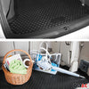 Fußmatten & Kofferraumwanne Set für Kia Venga 2010-2024 Schragheck Gummi 3D TPE