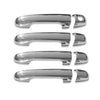 Door handle cover door handle caps for Kia Ceed 2006-2012 4-door stainless steel silver 4x