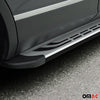 Running boards side skirts side boards for BMW X3 2011-2021 aluminum black gray