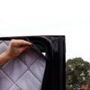 Magnetischer Auto Vorhänge Thermo Sonnenschutz für Ford Transit 2014-2024 3x