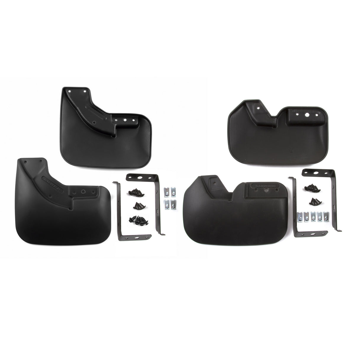 Mud flaps for Ford Transit 2014-2024 plastic 4 pieces