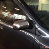 Spiegelkappen Spiegelabdeckung für Nissan Micra 2010-2017 Edelstahl Silber 2tlg