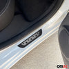 Einstiegsleisten Türschweller für Ford Fiesta Edelstahl Silber 4tlg