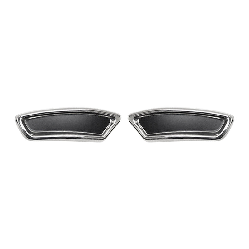 Stoßstangen Diffusor Auspuffrahmen für VW Passat B8 Variant 2014-2019 Edelstahl