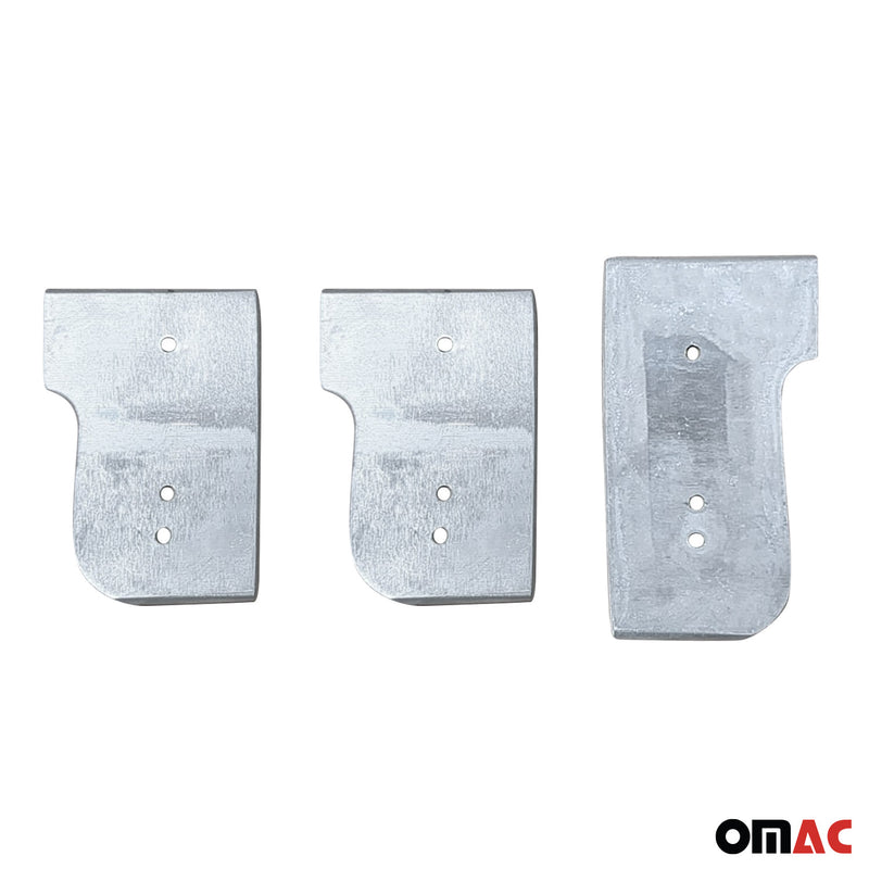 Auto Bremse Kupplung Gas Pedal Abdeckung Set Universal Alu Pedal Schutz 3x