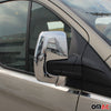 Mirror Caps Mirror Cover for Ford Transit Custom 2012-2024 Chrome ABS