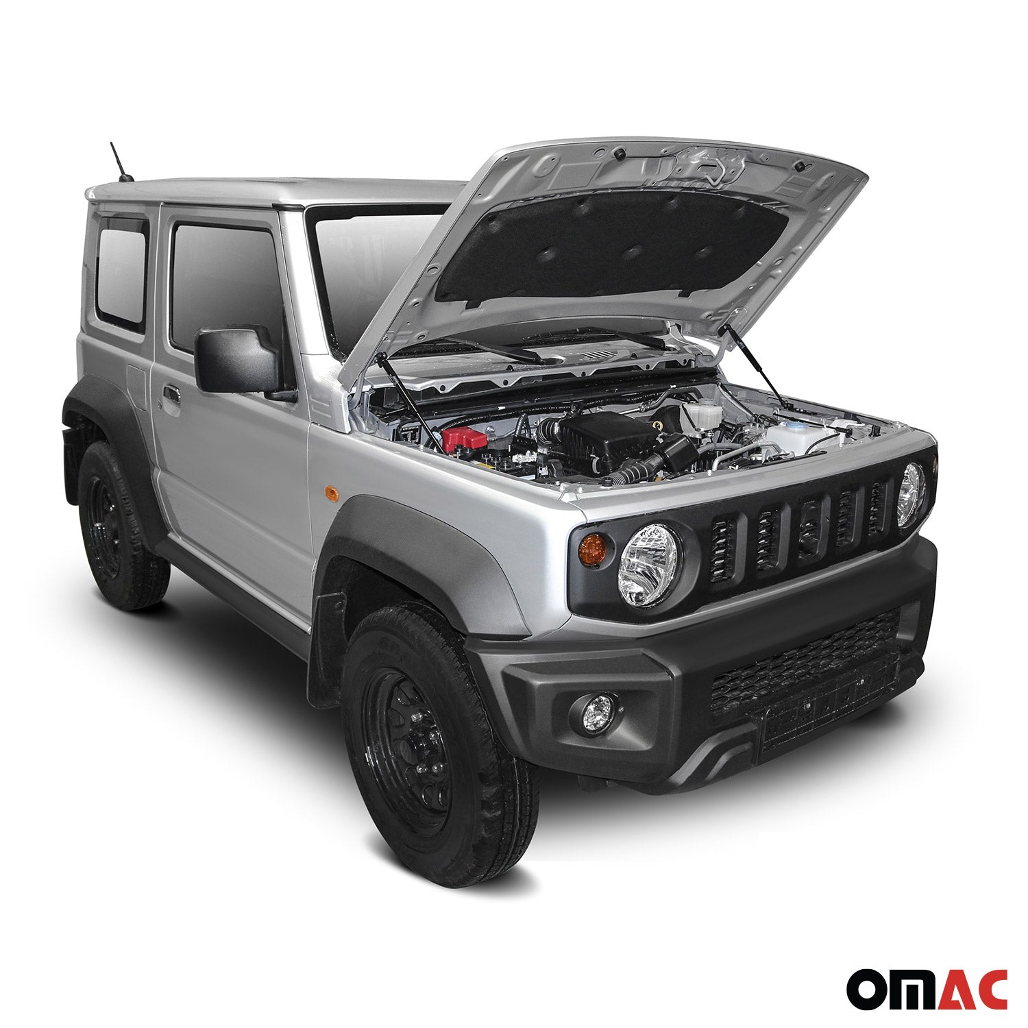 2x Motorhaubendämpfer Gasfeder Dämpfer für Suzuki Jimny 2018-2024 Stahl