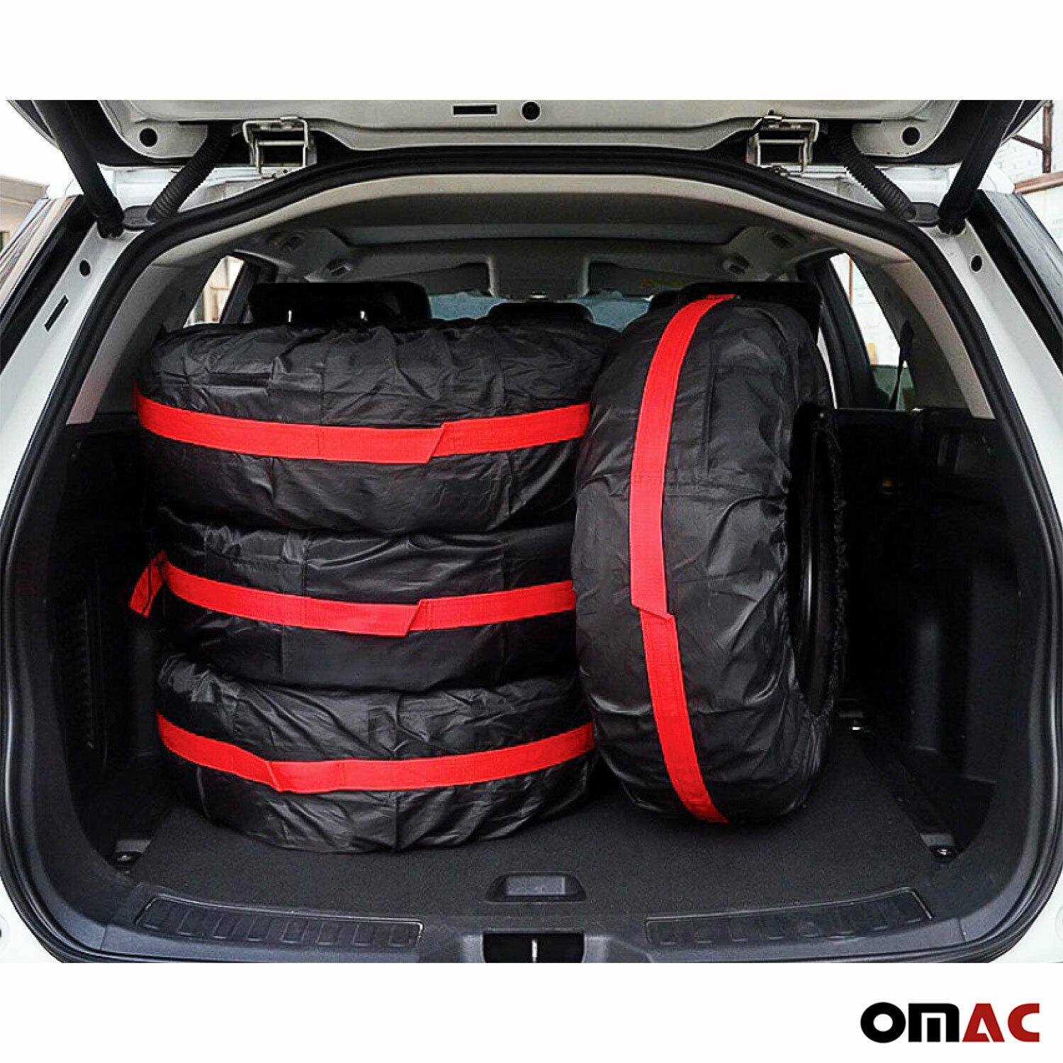 Reifentasche Set für Reifen bis 17 schwarz / anthrazit bei