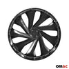 4x 15" wheel caps wheel covers for VW black ABS