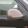Spiegelkappen Spiegelabdeckung für VW Caravelle T5 2010-2015 Kohlefaser Rot