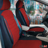 Für Peugeot Partner Rifter Bipper Schonbezüge Sitzbezug Schwarz Rot Vorne 1+1