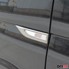 Blinkerrahmen Signalblende Blinker Umrandung für VW Caddy 2015-2020 Chrom ABS 2x