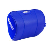 SPARCO Auto Nackenkissen Reisekissen Blau Ergonomische Memory-Schaum Kopfkissen