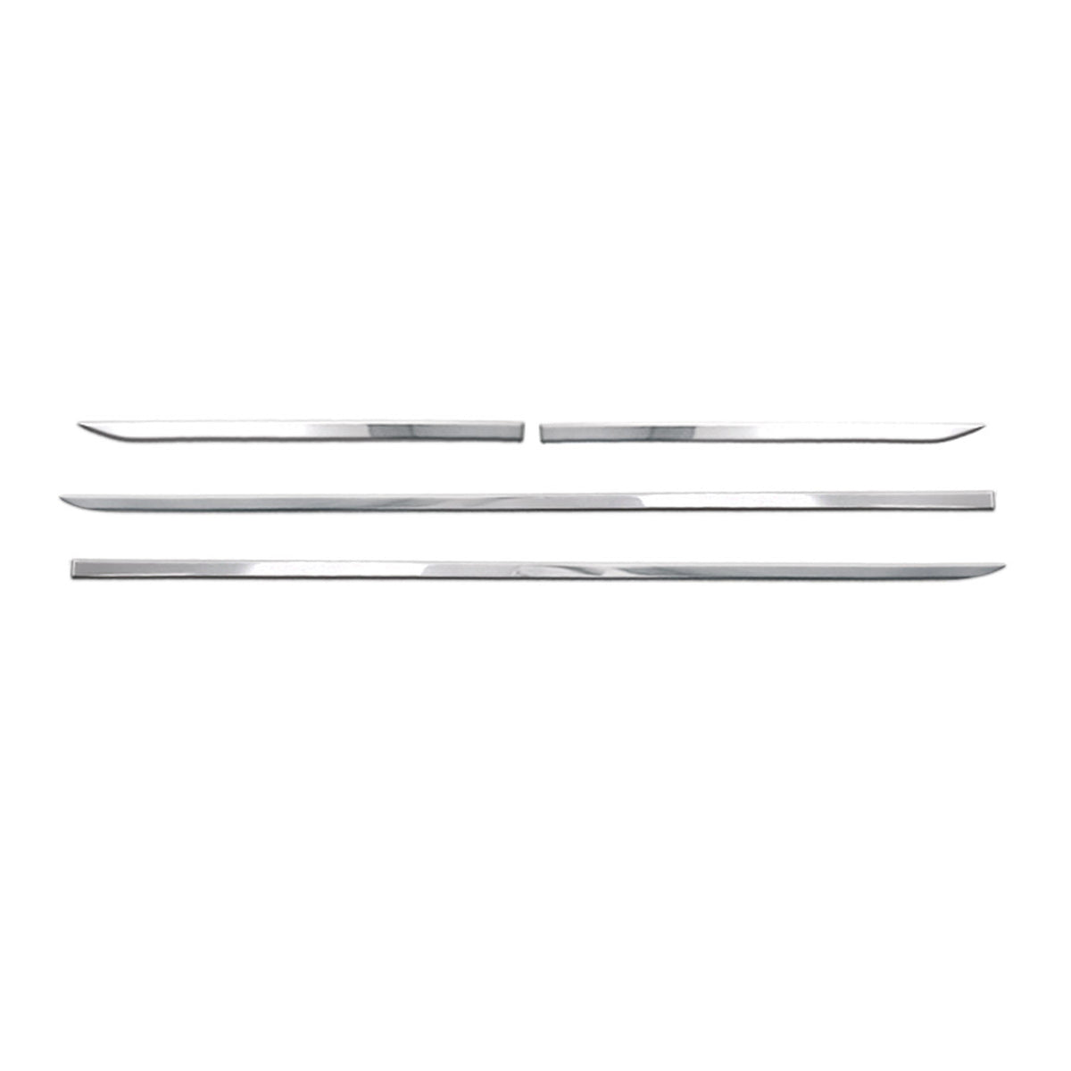 Side door strip door strips door protection strip for Hyundai i10 2020-2024 chrome 4x