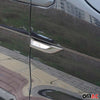 Blinkerrahmen Signalblende Blinker Rahmen für VW Caddy 2015-2020 Chrom Dunkel 2x