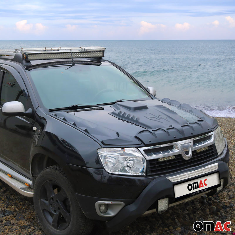 Motorhaube Deflektor Insekten Steinschlagschutz für Dacia Duster 2010-2018 3tlg