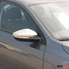 Spiegelkappen Spiegelabdeckung für VW Passat CC 2008-2012 Edelstahl Silber 2tlg