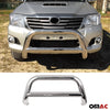 Frontbügel Frontschutzbügel für Toyota Hilux 2012-2015 EG-Typgenehmigung Silber