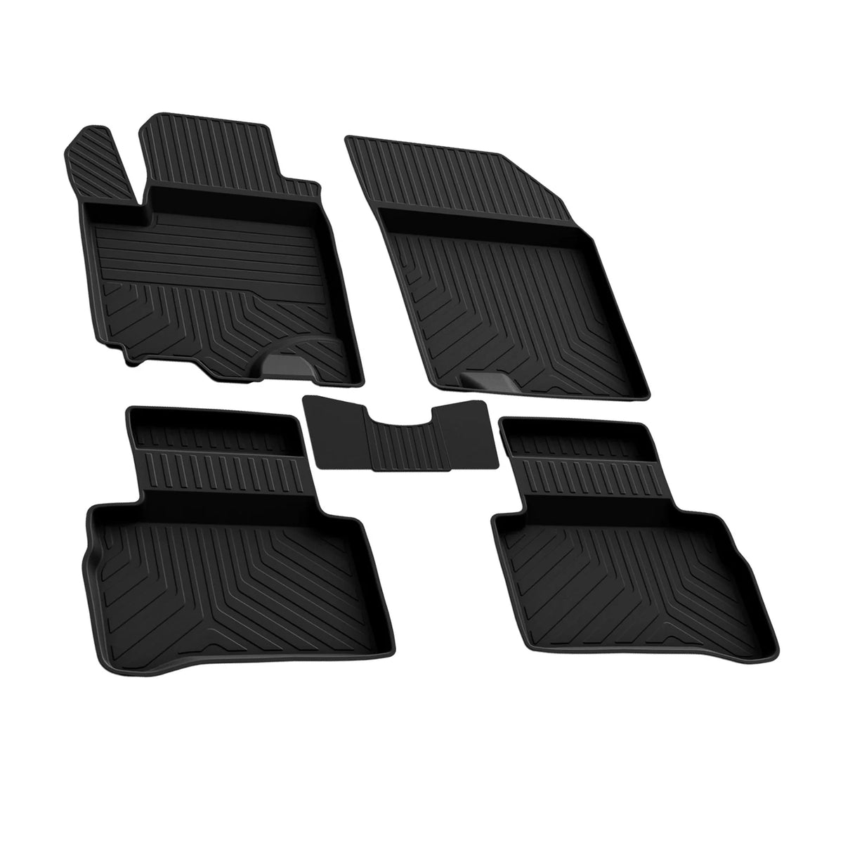 Fußmatten Automatten Gummimatten für Suzuki Vitara 2015-2022 3D Passform Schwarz
