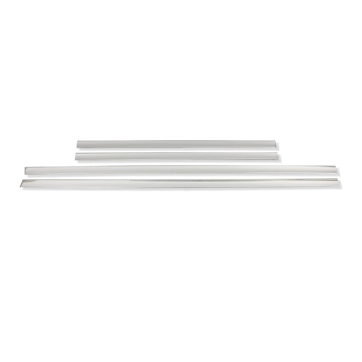 Türschutz Türleiste Seitentürleiste für Seat Leon 2006-2012 Edelstahl Silber 4x