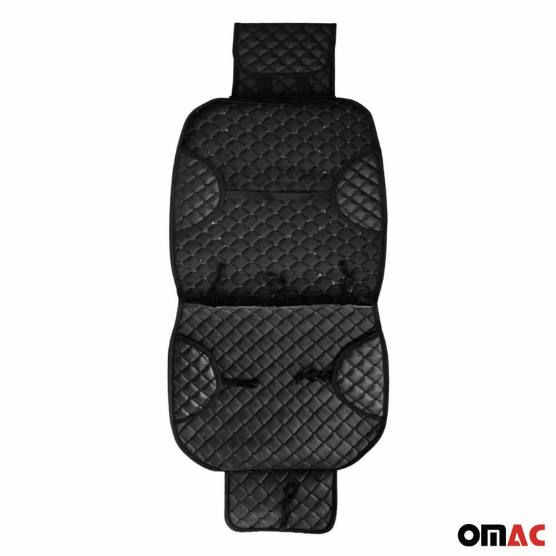 Schonbezug Sitzauflage Autositzschutz für BMW X1 X2 X3 X4 X5 X6 PU-Leder Schwarz