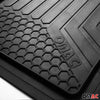 Fußmatten Gummimatten 3D Matte für Fiat 500 500C Gummi Schwarz 5tlg