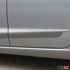 Türschutzleiste Seitentürleiste für Peugeot 208 2012-2019 Chrom Stahl Dunkel 4x