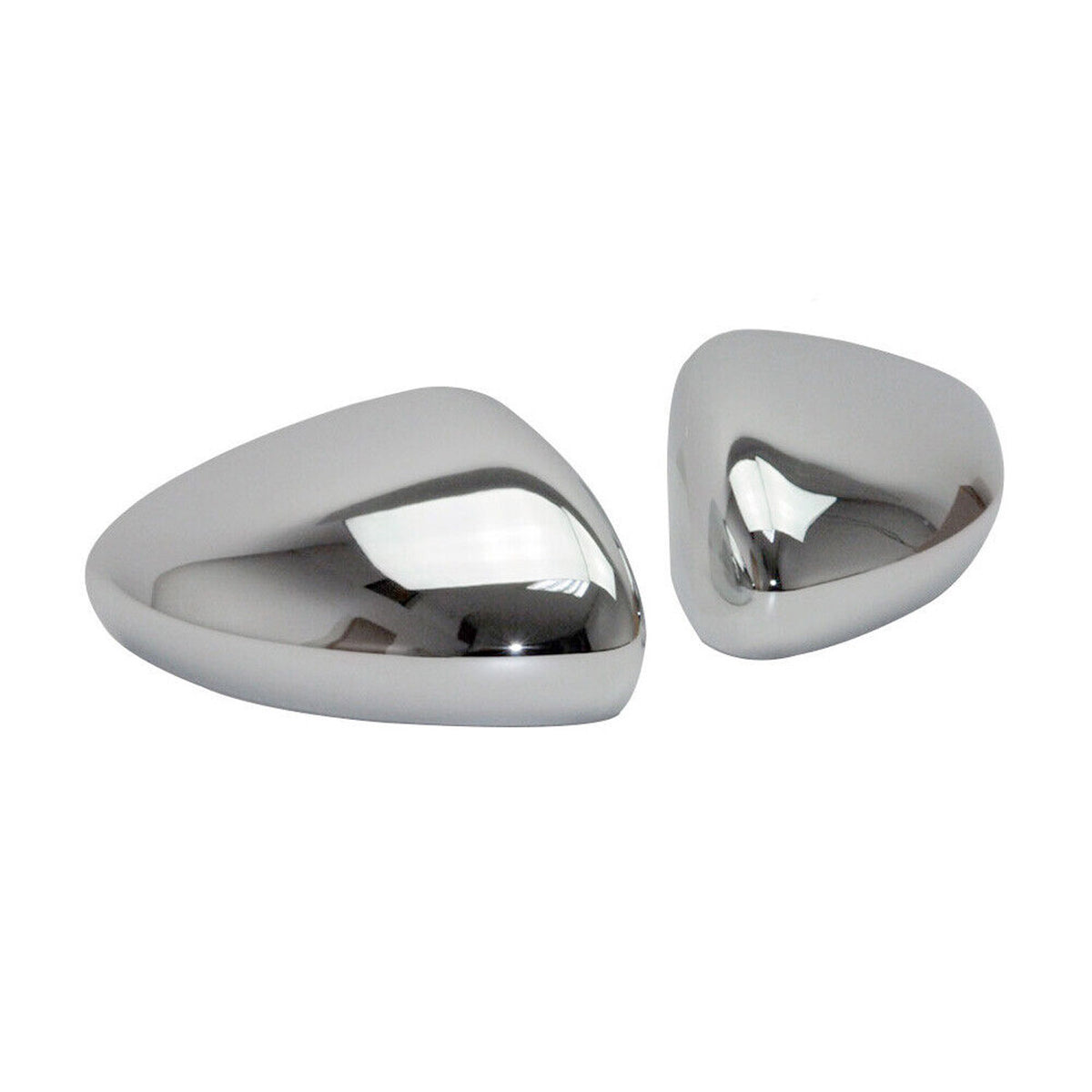 Mirror caps mirror cover for Fiat Tipo 2015-2024 chrome ABS silver 2 pieces