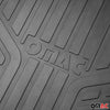 Fußmatten Gummimatten 3D Passform für Opel Meriva Gummi Schwarz 4tlg