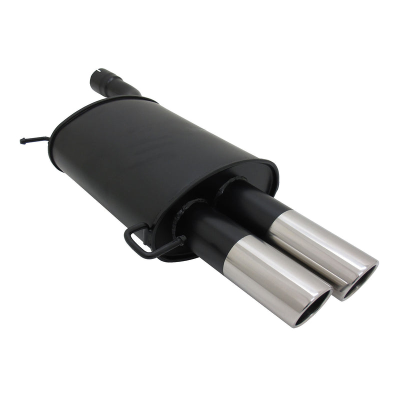 Novus Sportauspuff für BMW E61 2x76mm SR-Design Endschalldämpfer mit ABE