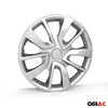 4x 15" Radkappen Radblenden Radzierblenden für Alfa Romeo ABS Silber