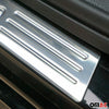 Einstiegsleisten Türschweller Edition für Seat Mii 2011-2021 Edelstahl Silber 4x