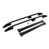 Roof rails + roof rack for Ford Connect 2002-2014 Short Aluminum Black 4x