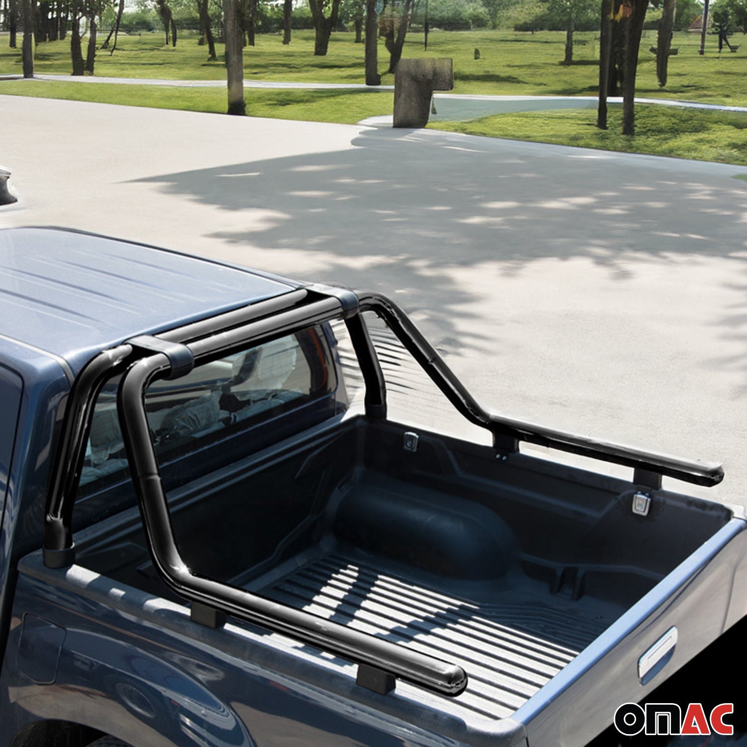 Überrollbügel Rollbar für Isuzu D-Max 2012-2026 Gefärbten Stahl Ø76 Schwarz