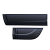 Türschutzleisten Seitenschutz für Mitsubishi L200 2015-2020 ABS Schwarz 4tlg
